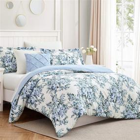 img 4 attached to Modern Threads 8 Piece Printed Complete Bedding for Comforters & Sets