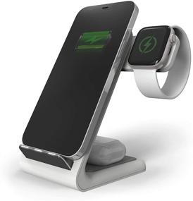 img 2 attached to 🔌 STM ChargeTree Swing: 3-in-1 Charging Station for Phone, AirPods, Apple Watch - White