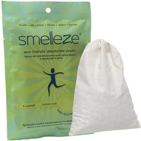 img 4 attached to SMELLEZE Reusable Musty Smell Eliminator Pouch: Combat Moisture & Humidity Issues