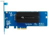 💨 high-speed 2tb owc accelsior 1m2: pcie 4.0 nvme m.2 ssd card - lightning-fast storage solution logo