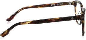 img 2 attached to Gunmetal Spy Micah Rectangular Eyeglasses