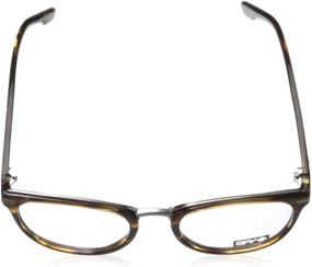 img 1 attached to Gunmetal Spy Micah Rectangular Eyeglasses