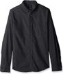 rvca oxford sleeve button pirate men's clothing in shirts logo