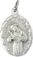 🙏 awe-inspiring saint francis of assisi medal: authentic patron saints medals crafted to perfection in italy logo