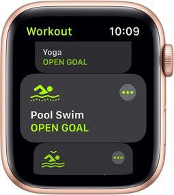 img 2 attached to 🍎 Обновленные Apple Watch SE (GPS, 44 мм) - Золотой алюминиевый корпус с розовым ремешком Sport Band: Лучшие предложения