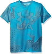 under armour 👕 boys' printed crossfade t-shirt logo