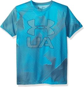 img 2 attached to Under Armour 👕 Boys' Printed Crossfade T-Shirt