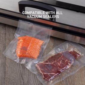 img 1 attached to 🔒 Wevac Vacuum Sealer Bags 8x50 Rolls 2 pack: Commercial Grade, BPA Free & Heavy Duty for Food Saver, Seal a Meal, Weston – Ideal for Vac Storage, Meal Prep, Sous Vide