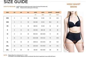 img 1 attached to Leakproof Menstrual Swimwear: Stay Confident with Period-Proof Women's Clothing for Swimsuits & Cover Ups