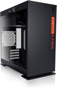 img 4 attached to 💻 InWin 301 Black Tempered Glass Premium Micro-ATX/Mini-ITX Gaming Computer Case