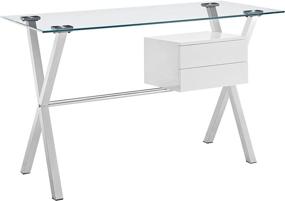 img 3 attached to Modway Stasis Office Desk White