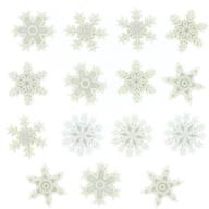 snowflakes dress it up embellishments snow logo