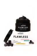 minimo flawless charcoal facial scrub logo