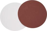 30 pk of powertec 110341 psa aluminum oxide adhesive sanding discs - 9-inch diameter - assorted grits: 60, 80, 100, 120, 180, 240 logo