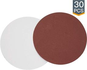 img 3 attached to 30 PK of POWERTEC 110341 PSA Aluminum Oxide Adhesive Sanding Discs - 9-Inch Diameter - Assorted Grits: 60, 80, 100, 120, 180, 240