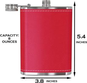 img 2 attached to 🍸 Liquor Funnel Flask - Stainless Steel Discreet Design