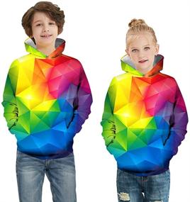 img 2 attached to Boys' Clothing Sweaters - FEOYA Pullover Sweatshirts for Birthdays