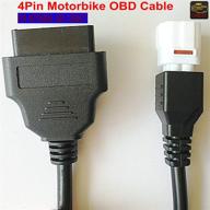 🏍️ улучшите мотоциклетную диагностику с помощью кабеля otkefdi 4pin obd diagnostic canbus для yamaha логотип