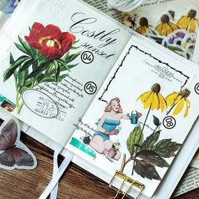 img 1 attached to 🦋 VANGOAL Butterfly Park: 60PCS Elegant Note Stickers for Scrapbook, Journal, and Card Making