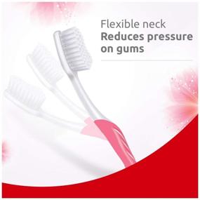 img 1 attached to Colgate Toothbrush Sensitive: Pack of 4 Brushes for Gentle Oral Care