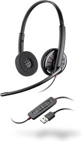 img 2 attached to 🎧 Renewed Plantronics 85619-102 Blackwire C320 Binaural USB Headset: Superior Audio Performance at a Fraction of the Cost