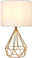 sottae modern gold hollowed out base table lamp: stylish lighting for bedroom, living room & desk space логотип