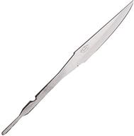 🔪 laminated carbon steel knife blade blank - morakniv wood carving no.106, 3.2 inch logo