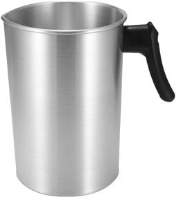 img 4 attached to 3L Melting Pot for GGHKDD Candles, Wax Pouring Cup with Dripless 🕯️ Spout – Ideal Aluminum Pitcher for Candle Making at Home or Store DIY