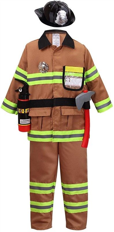 yolsun fireman costume girls firefighter 로고
