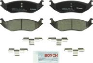 🔷 набор керамических тормозных колодок bosch bc967 quietcast premium для: chrysler aspen, dodge ram 1500, durango, ram 1500 van, ram 1500 (задняя ось) логотип