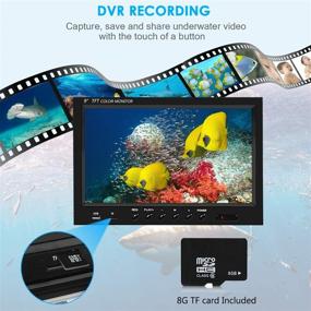 img 3 attached to Fishing Anysun Underwater Monitor Professional