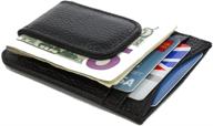 🧔 stylish leather wallet credit holder: the ideal men's accessory for wallets, card cases & money organizers logo