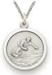 🏅 truefaithjewelry saint christopher sports medal - sterling silver with engraved back logo