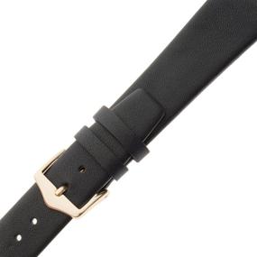 img 2 attached to 🕰️ Gilden 16 20mm Calfskin F60L 0118 Millimeter: Premium Leather Watch Strap for a Stylish Wrist