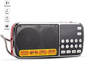 img 2 attached to NCR AM FM Digital Battery Rechargeable Portable Radio