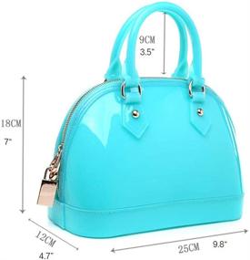 img 3 attached to Women's Handbags & Wallets: Versatile Handbag Satchel for Shoulder & Crossbody with Elegant Handle