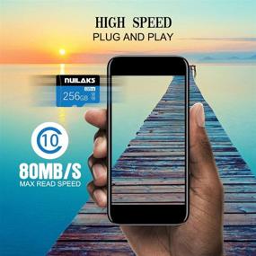 img 2 attached to 📷 High Speed 256GB Micro SD Card with Adapter - Class 10, Ideal for Camera, Phone, Dash Cam, Camcorder, GPS, Surveillance, E-Reader, Drone, and More