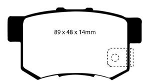 img 1 attached to EBC Brakes DP31193C Redstuff Ceramic