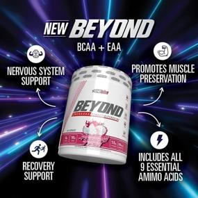 img 2 attached to 🍑 EHPlabs Beyond BCAA + EAA - Peach Candy Rings: Enhanced Muscle Endurance, Recovery & Fatigue Support with 10g of Essential Amino Acids