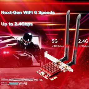 img 3 attached to TEROW 3000Mbps Bluetooth 802 11AX Ultra Low