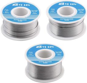 img 2 attached to YI LIN 60/40 Solder Tin Lead Rosin Core Solder Wire - Ideal for Electrical Soldering (0.6mm/100g), Enhanced SEO