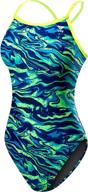 tyr girls miramar diamondfit swimsuit sports & fitness in water sports logo