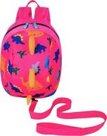 zuikyuan toddler dinosaur backpack anti lost backpacks logo