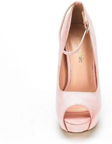 img 1 attached to Stylish and Comfortable: DREAM PAIRS Womens Swan 10 Platform Women's Shoes