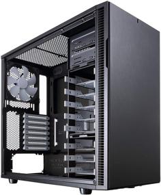 img 2 attached to Fractal Design Define R5 - ATX Mid Tower Computer Case - High Airflow and Silent Optimized - Includes 2x Dynamix GP-14 140mm Silent Fans - Water-Cooling Ready - Black