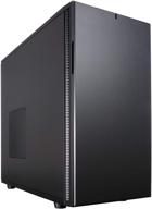 fractal design define r5 - atx mid tower computer case - high airflow and silent optimized - includes 2x dynamix gp-14 140mm silent fans - water-cooling ready - black logo