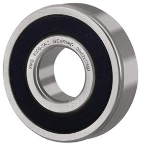 img 1 attached to 🔧 Enhanced Performance XiKe 6305 2RS Bearing: Pre-Lubricated & Durable 25X62X17mm