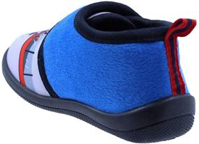 img 2 attached to Black White Toddler Daycare Slippers Boys' Shoes
