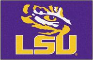 fanmats louisiana university tigers starter logo