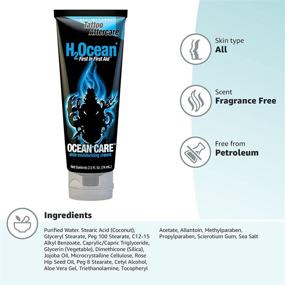 img 1 attached to 🖤 H2Ocean Ocean Care Tattoo Aftercare: The Ideal Solution for Tattoo Healing – 2.5 Ounce